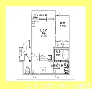 KEIAI RESIDENCE 豊四季II【2階】の間取り