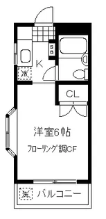 小山ハイム【2階】の間取り