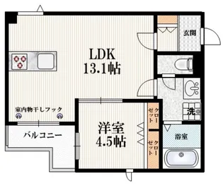 シティテラス下北沢【2階】の間取り