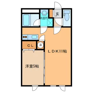 リリス418【2階】の間取り
