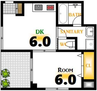みさおビル【7階】の間取り