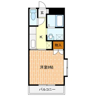 イエロー5【2階】の間取り