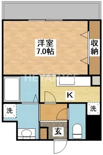 アイヒルズスミヨシ【9階】の間取り