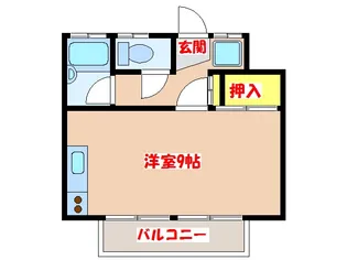 ヴィレ中郷【1階】の間取り
