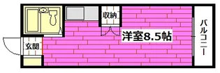 アルティメイトbuildg.海田町【1階】の間取り