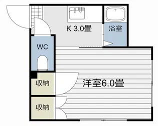 ロイヤルハイム【1階】の間取り
