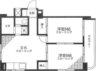 アムール藤が丘【4階】の間取り