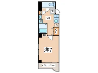 IZ・beFRONT【2階】の間取り