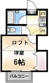 メゾン・ド・ジュネス【2階】の間取り
