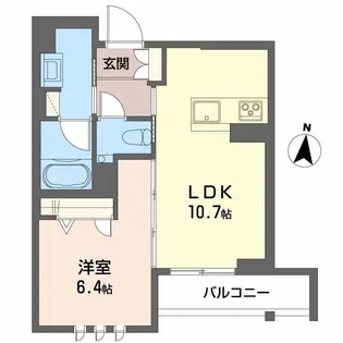 ザ・シグマ上杉【2階】の間取り
