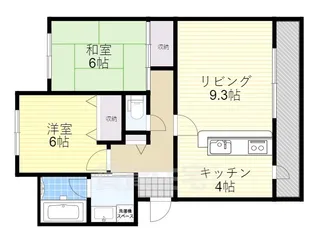 プレミールコート青葉丘【4階】の間取り