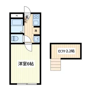 リブレス西川口【1階】の間取り