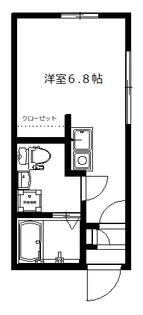 ノーススター【2階】の間取り
