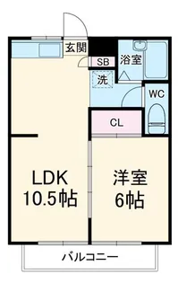ビバリーヒルズ和光【3階】の間取り