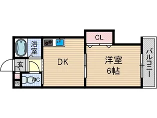 コーポ平尾【3階】の間取り