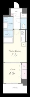 フォレスト コナ【2階】の間取り