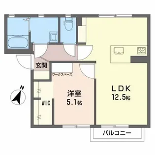 ピリカ【2階】の間取り