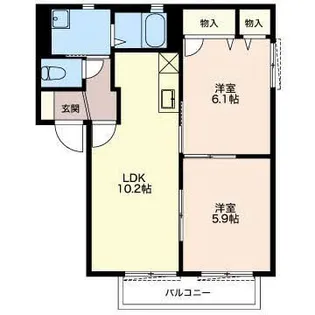 Felice【2階】の間取り