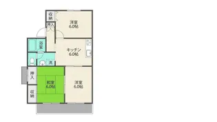 カーサ・アルビオン【2階】の間取り