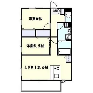 TK bell houseII【2階】の間取り