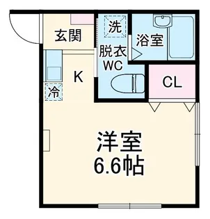 フォンテーヌ井土ヶ谷【2階】の間取り