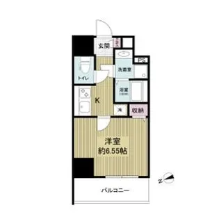 ArtizA西長堀【5階】の間取り