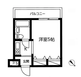 ロンベルク15【2階】の間取り