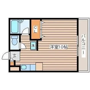 レジデンス成田【3階】の間取り
