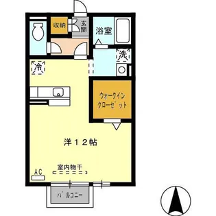 プレミール北口 A棟【2階】の間取り
