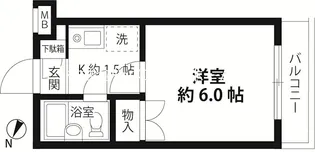 ヴィレッジ・イン・上板橋【3階】の間取り