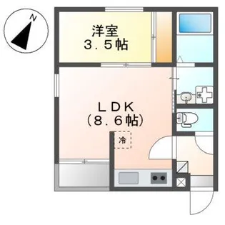 REGALESTささしまライブ【3階】の間取り
