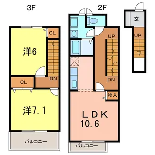 are-cn-cielの間取り