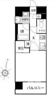 Season Flats【7階】の間取り