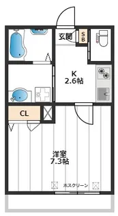 Jupiter【2階】の間取り