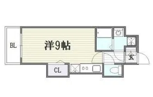 ピュアドーム博多ルネサンス【3階】の間取り