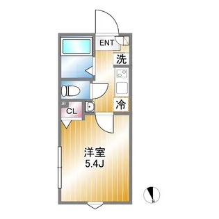 Wing HANEDA【3階】の間取り