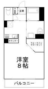 マタン本町【1階】の間取り