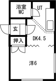 曙リバーサイドビル【3階】の間取り