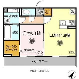 グランソレイユ【2階】の間取り
