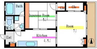 ドエル清光【3階】の間取り