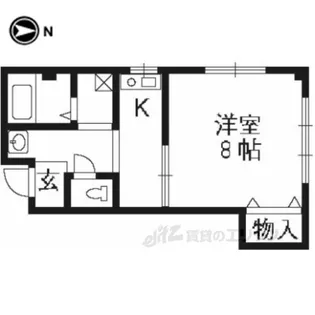 ハイツイソガワ【2階】の間取り
