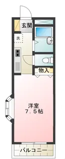 メゾン・ド・ビアンカ【1階】の間取り