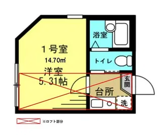 リブ京島【3階】の間取り