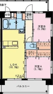 (仮称)潮見町Sマンション【5階】の間取り