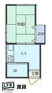 メゾン・ド・Lei【2階】の間取り