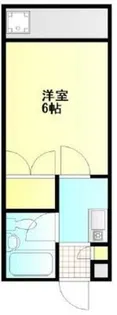 イエローハウス 203号室【2階】の間取り