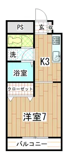 シンセリティYASOKICHI 3rd【2階】の間取り