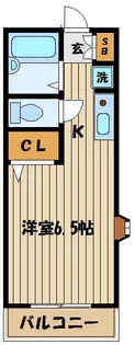 コーポトミーII【1階】の間取り