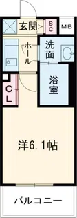 KDXレジデンス中延【3階】の間取り
