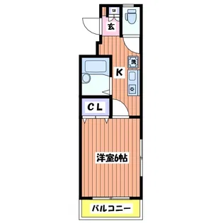 立川NSマンション【4階】の間取り